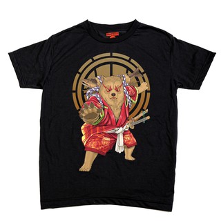 เสื้อยืด แขนสั้น แชปเตอร์วัน สเก๊ตบุ๊ค ลายหมีคาบูกิ ผ้านิ่ม / Kabuki Bear Chapter One Sketchbook Soft T-Shirt