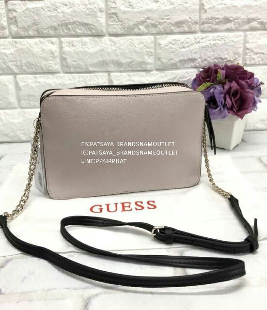 new-in-best-seller-พร้อมสีเข้าใหม่หายากจ้า-guess-crossbody-shoulder-devyn-bag-แท้-outlet