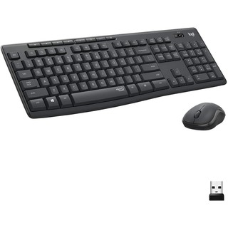 ภาพขนาดย่อของภาพหน้าปกสินค้าLogitech MK295 Silent Keyboard & Quiet Mouse แป้นภาษาไทย/อังกฤษ ประกันศูนย์ 1ปี เมาส์และคีย์บอร์ด ไร้สาย เสียงเบา จากร้าน logitech_by_e.express บน Shopee