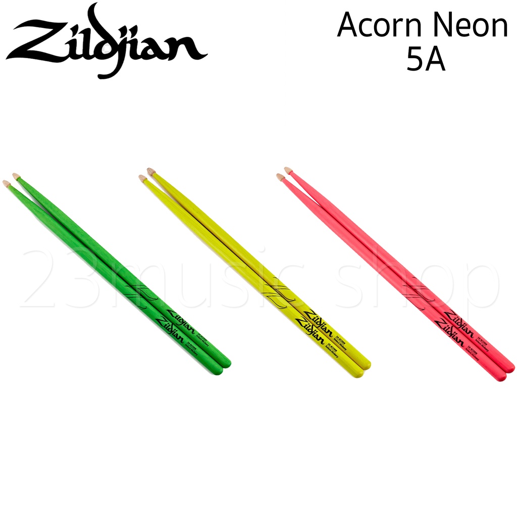 zildjian-drum-stick-5a-acorn-neon