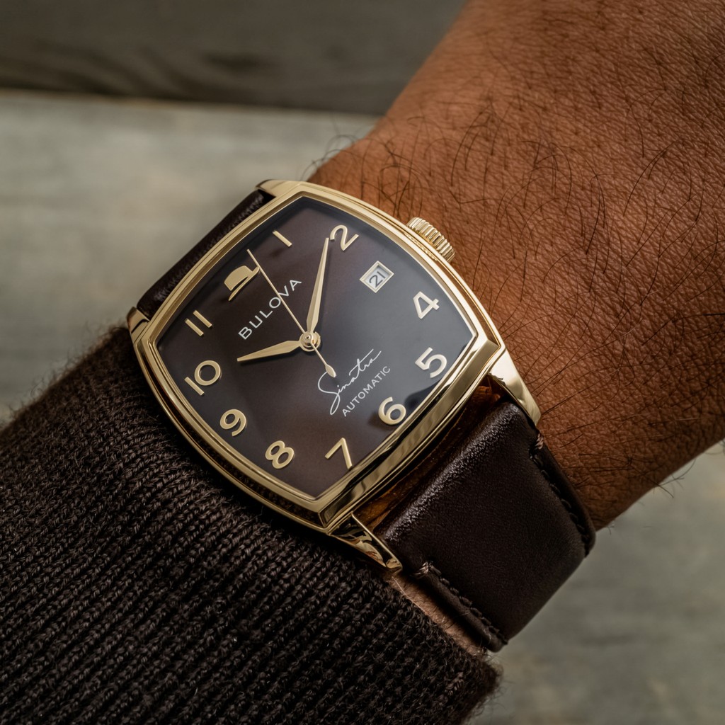Bulova Frank Sinatra Young At Heart Whiskey Sunray Shopee Thailand