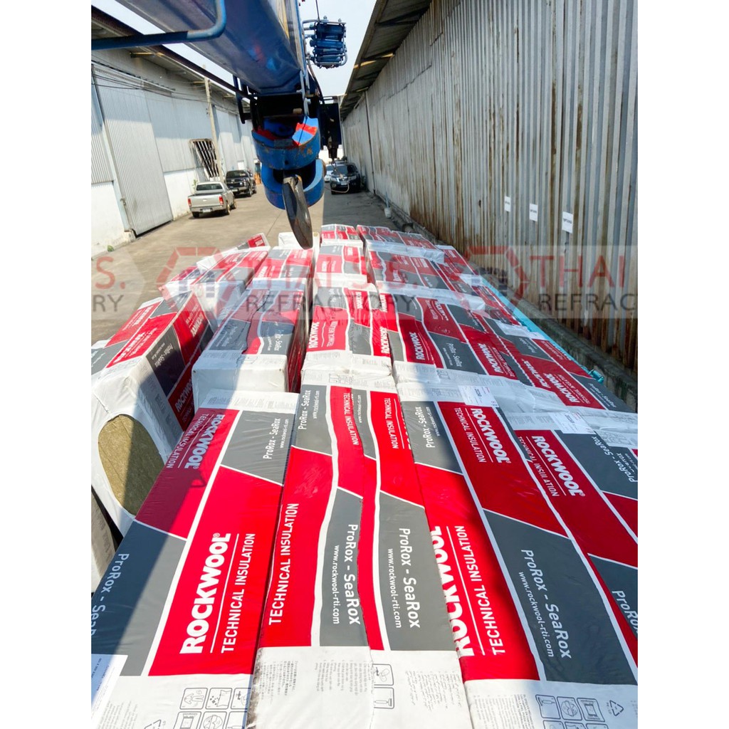 ฉนวนกันความร้อน สูง400องศา Rockwool ฉนวนใยหินร็อควูล รุ่น ProRox SL 930 ...
