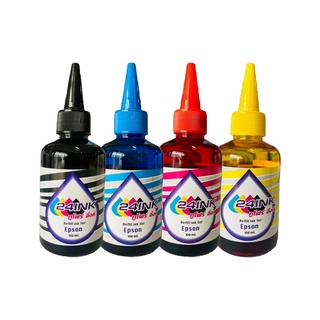 24INK น้ำหมึกชนิดเติม สำหรับ Epson ขนาด 100 ml.