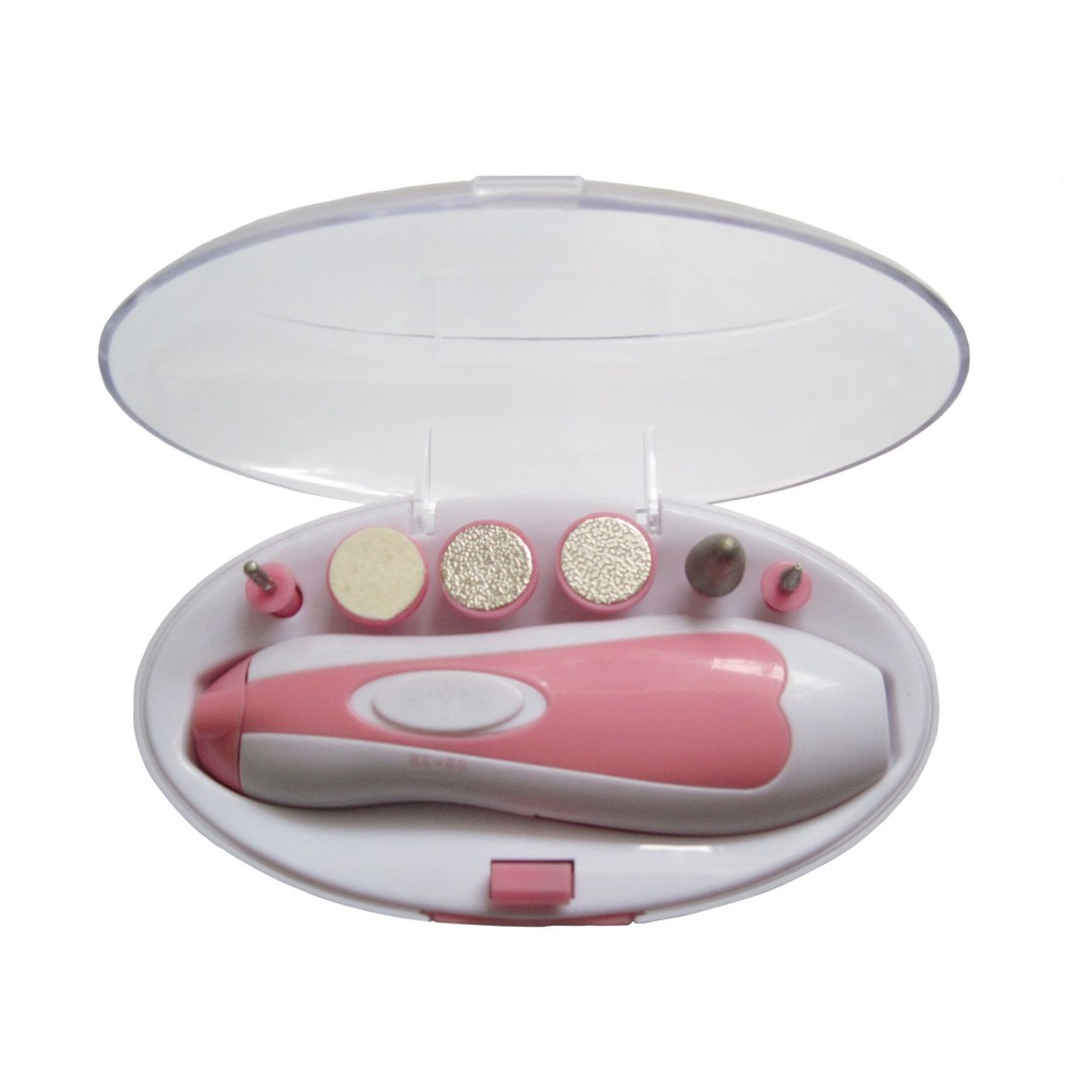 เครื่องตัดเล็บอัตโนมัติสำหรับเด็ก-sweetie-belle-6in1-electric-manicure-kits-ชุดตัดเล็บไฟฟ้าอัตโนมัติ-กรรไกรตัดเล็บเด็ก