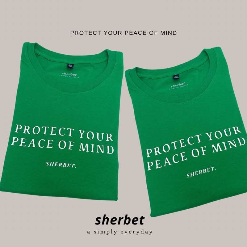 sherbettee-เสื้อยืดลาย-peace-of-mind