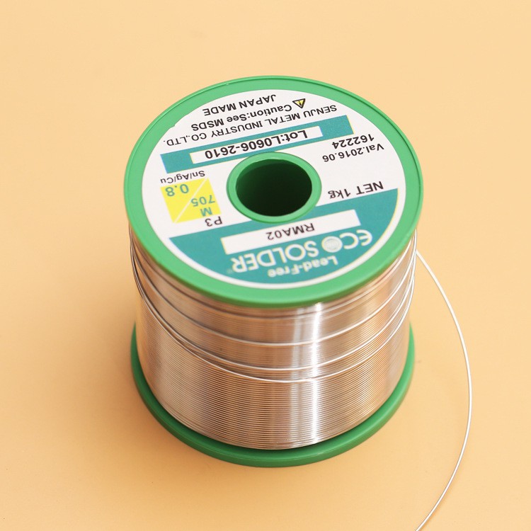 (1 เมตร) ECO SOLDER M705 0.8mm leadfree Silver 3 จากประเทศญี่ปุ่น