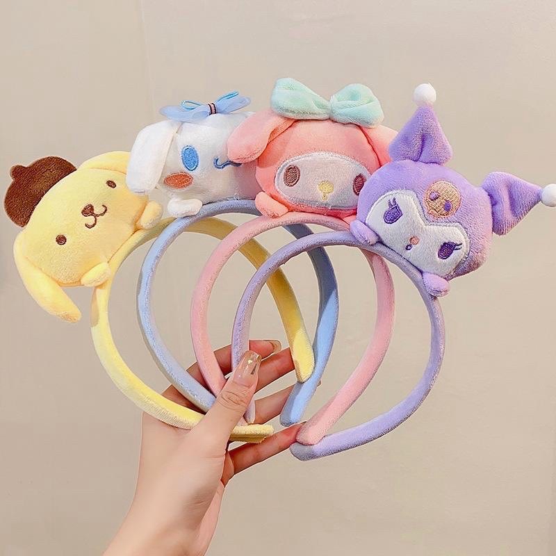 พร้อมส่ง-24-ชม-กรุงเทพฯ-sanrio-ที่คาดศรีษะ-ผ้ากํามะหยี่ขนนิ่ม-ลายการ์ตูนน่ารัก-เครื่องประดับ-สําหรับล้างหน้าผู้หญิง