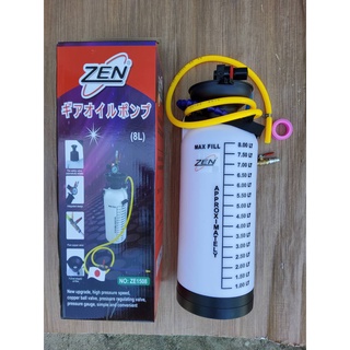 สินค้า ZEN ถังเติมน้ำมันเกียร์-เฟืองท้ายใช้ลม ขนาด 8 ลิตร สินค้าพร้อมส่ง
