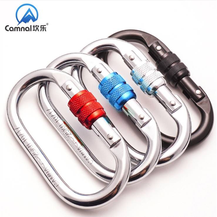 camnal-ห่วงนิรภัยสำหรับไต่เขา-ปีนเขา-carabiner-25kn-แบบ-o-type