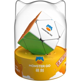 Monster Go Skewb รูบิคปริศนา ไร้สติกเกอร์ (แพ็คเกจพรีเมี่ยม)