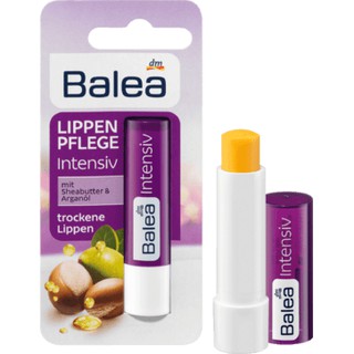 สินค้า ลิปมันเข้มข้น จากเยอรมัน บำรุงลึก เข้มข้นถึงชั้นผิวใน สูตรสำหรับผิวแพ้ง่าย Balea Lippen Pflege Intensive