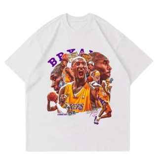 เสื้อยืดสีขาวKobe BRYANT เสื้อยืด ลาย BLACK MAMBA LAKERS LEGEND BASKETBALL VINTAGE | เสื้อยืด BOOTLEG | เสื้อยืด ขนาดใหญ