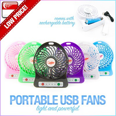 พัดลมพกพาขนาดเล็กf95-b-mini-fan-พัดลมพกพาขนาดเล็กมีไฟฉาย-ในตัว