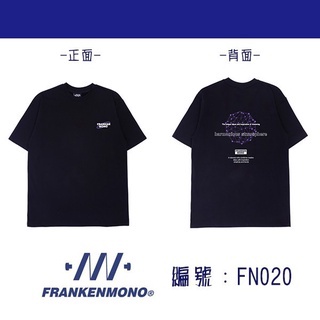 เสื้อยืดสีขาวใหม่ เสื้อยืดแขนสั้น ผ้าฝ้าย ระบายอากาศ พิมพ์ลาย Franken Mono แฟชั่นฤดูร้อน สําหรับคู่รักS-4XL