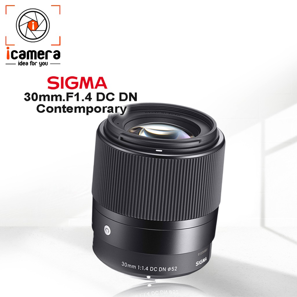 ภาพสินค้าSigma Lens 30 mm. F1.4 DC DN Contemporary * มิลเรอร์เลส - รับประกันร้าน icamera 1ปี จากร้าน icamera_gadgets บน Shopee ภาพที่ 1