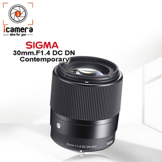 ภาพขนาดย่อของภาพหน้าปกสินค้าSigma Lens 30 mm. F1.4 DC DN Contemporary * มิลเรอร์เลส - รับประกันร้าน icamera 1ปี จากร้าน icamera_gadgets บน Shopee ภาพที่ 1