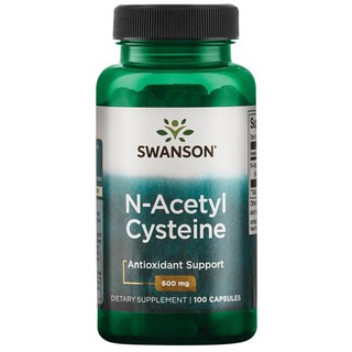 Swanson N-Acetyl Cysteine (NAC) 600 Mg 100 Capsules บำรุงผิวพรรณ