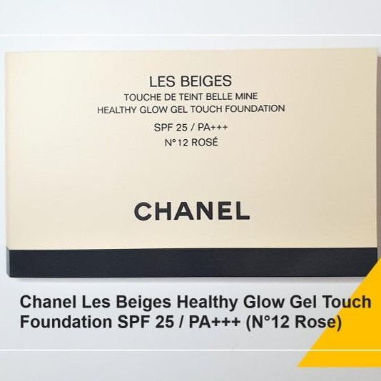 CHANEL  Les Beiges Healthy Glow Foundation & Mimosa Le Blanc