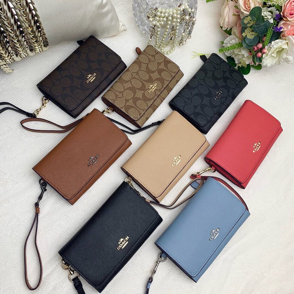 พร้อมส่ง-แท้-coach-f30205-womens-long-wallet-กระเป๋าสตางค์สุภาพสตรี