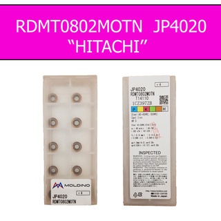 เม็ดมีดกลึง INSERT RDMT0802MOTN  JP4020 "HITACHI" เม็ดมีดฮิตาชิ