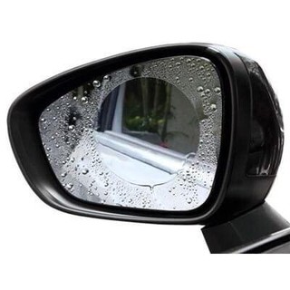 แผ่นฟิล์มกันน้ำติดกระจกมองข้างรถยนต์ Waterproof Membrane for Car Rearview Mirror(ใส 8 c.m.)