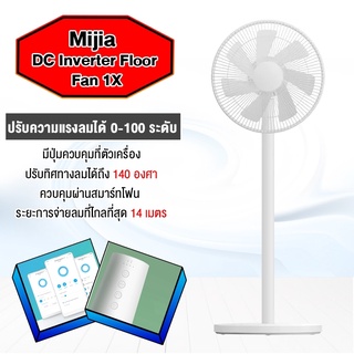 ภาพหน้าปกสินค้าXiaomi Mijia Mi Smart Standing Fan Dc floor fan 1X พัดลมตั้งพื้นอัจฉริยะ พัดลม มี 7 ใบพัดสำหรับกระแสลมแรง ที่เกี่ยวข้อง