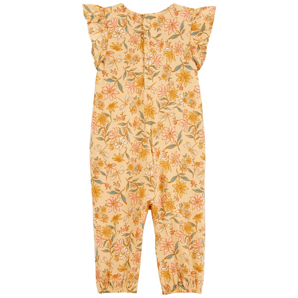 carters-jumpsuit-1pc-yellow-floral-l8-คาร์เตอร์เสื้อผ้าชุดจั๊มสูทมีลาย