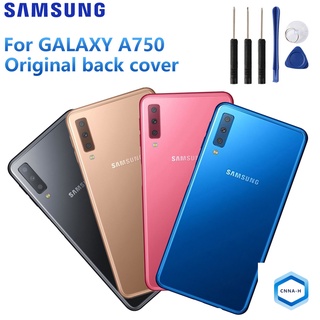 ฝาครอบแบตเตอรี่ A7 สําหรับ Samsung Galaxy A7 2018 A750 A750F SM-A750F