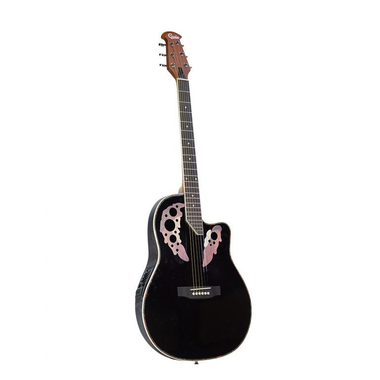 กีตาร์โปร่งไฟฟ้าหลังเต่า-gusta-tg10e-ii-acoustic-electric-guitar