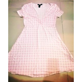 Forever21 dress ลายสก็อต size M