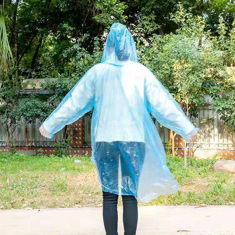 ราคาและรีวิวชุดกันฝน เสื้อกันฝน สำหรับผู้ใหญ่ ชุดกันฝนผู้ใหญ่​พกพา คละสี/L0238