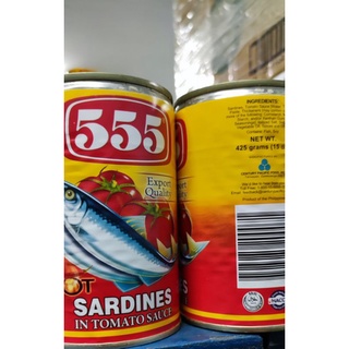 555 sardines in tomato 425g