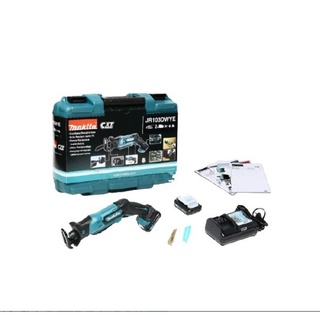 เลื่อยชักไร้สาย 12V เล็ก CXT รุ่น JR103DWYE ยี่ห้อ MAKITA แถมแบต 2 ก้อน+แท่นชาร์จ ครบชุด