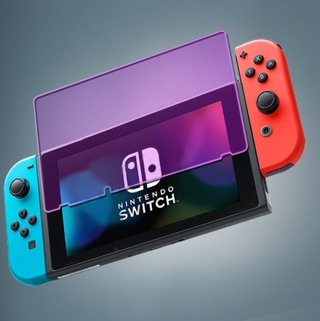 ภาพหน้าปกสินค้าฟิล์มกันรอยหน้าจอ Nintendo Switch กระจกนิรภัย 9H Ultra HD ฝาครอบฟิล์มป้องกัน Blu-ray ฟิล์มป้องกันกระจกนิรภัยสำหรับ Nintend Switch กระจกนิรภัยป้องกันหน้าจอสำหรับ Nintendos Switch NS อุปกรณ์กระจกการป้องกันหน้าจอ ซึ่งคุณอาจชอบสินค้านี้