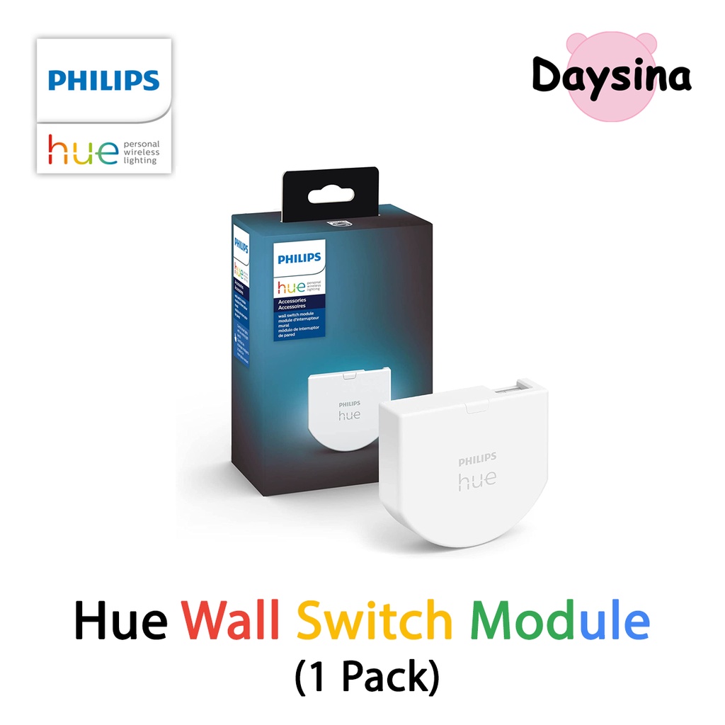 Philips Hue Wall Switch Module (For Philips Hue lights only), White