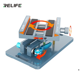 Relife RL-601S อุปกรณ์แคลมป์จับโทรศัพท์มือถือ กันลื่น หมุนได้ ถอดง่าย สําหรับโทรศัพท์มือถือ