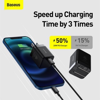 Baseus 20W/30W PD Super Si Pro  USB Type C Charger  Portable  Charger Support Type C PD Fast Charging For iPhone 12 Pro Max 11 Mini 8 Plus
