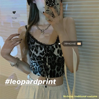 พร้อมส่ง🥨สิบสามบรรทัดของสาวน้อยเซ็กซี่ร้อนผลิตภัณฑ์เดียว ~ เสื้อชั้นในลูกไม้เสือดาวแฟชั่นย้อนยุคเกาหลีสาวลูกไม้ลูกไม้ขึ