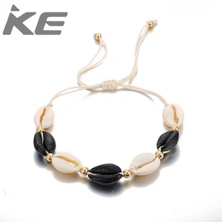 Accessories Popular Braided Cord Shell Anklet for girls for women low price