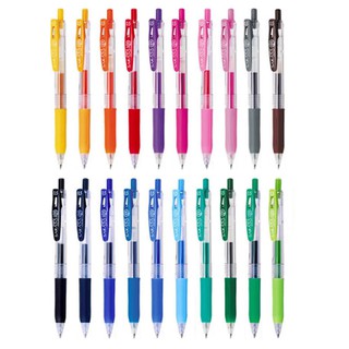 ปากกาเจล Zebra Sarasa Clip 0.5 มีให้เลือกถึง 16 สี