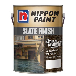 น้ำยาเคลือบหิน NIPPON Slate Finish 5 ลิตร น้ำยาเคลือบและกำจัดเชื้อรา น้ำยาเฉพาะทาง วัสดุก่อสร้าง Slate Finish Stone Prot