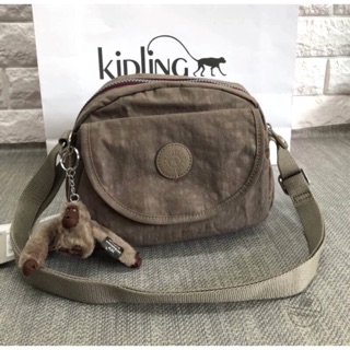 Kipling Shoulder Bag สีอมน้ำตาล