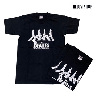 เสื้อวง The Beatles เดอะบีลเทิล เสื้อวงวินเทจ ลายเรียบแต่โก้ สกรีนสวยมาก