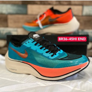 รองเท้าวิ่งไนกี้ Nike Zoom Vaporfly NEXT%"Blue" Size:36-45  รุ่นยอดนิยม มาใหม่