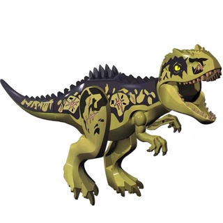 ของเล่นตัวต่อโมเดลไดโนเสาร์ Jurassic World Dominion Brachiosaurus Spinosaurus ขนาดใหญ่ 2023