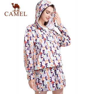 Camel เสื้อคลุมกันแดด ป้องกันรังสียูวี สําหรับผู้ชายและผู้หญิง