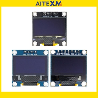 โมดูล Oled Spi Iic I2C 128X64 หน้าจอ Lcd สีขาว ฟ้า เหลือง สำหรับ Arduino ขนาด 0.96 นิ้ว