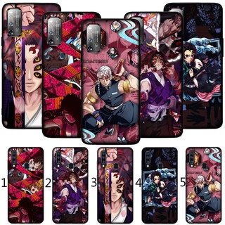 เคสโทรศัพท์มือถือ ซิลิโคนนุ่ม ลายดาบพิฆาตอสูร 30HE สําหรับ Vivo Y19 Y20 Y30 Y50 Y70 2020 V19 V20 SE V21 S7 Y11s Y20i Y20s