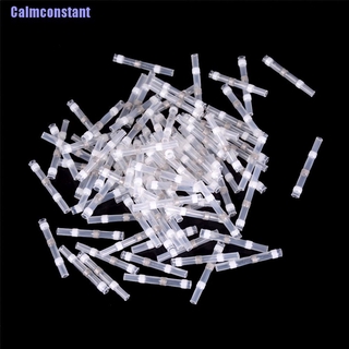 Calmconstant ขั้วต่อสายไฟ กันน้ํา สีขาว 10 ชิ้น