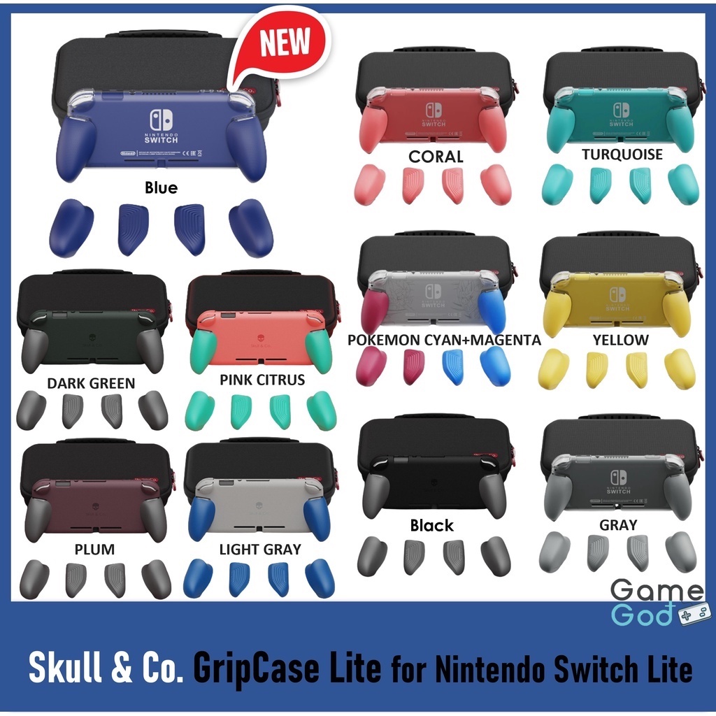 ภาพหน้าปกสินค้าSkull & co. GripCase Lite Bundle : GripCase สำหรับ Nintendo Switch Lite